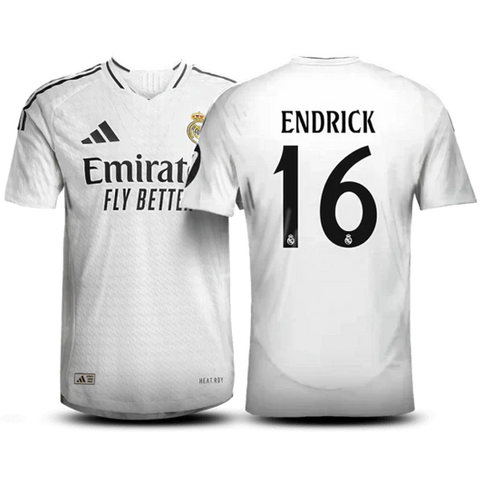 Camisa do Real Madrid 2024/25 Home – Endrick#16